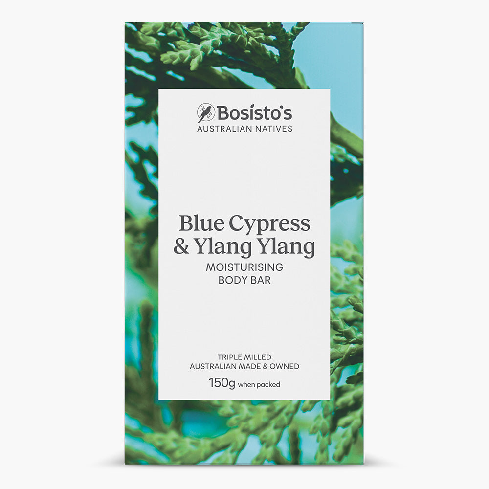 Blue Cypress & Ylang Ylang Moisturising Body Bar 150g