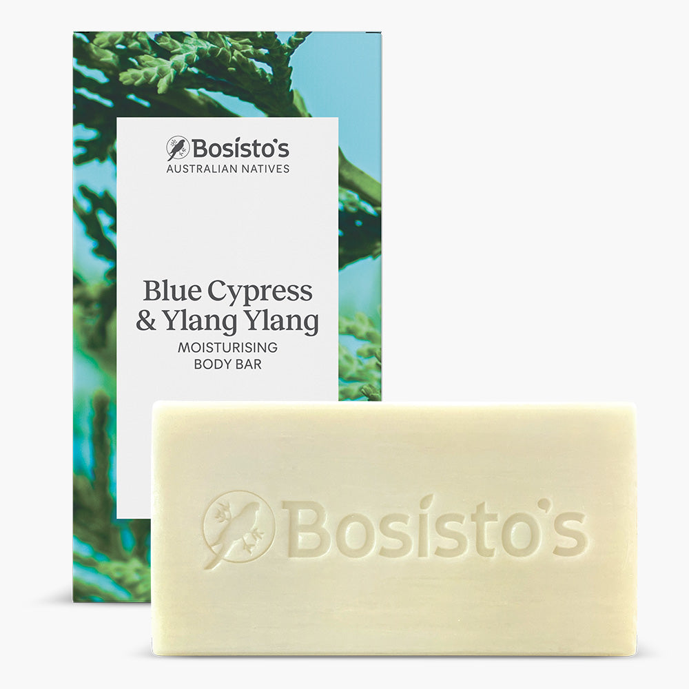 Blue Cypress & Ylang Ylang Moisturising Body Bar 150g