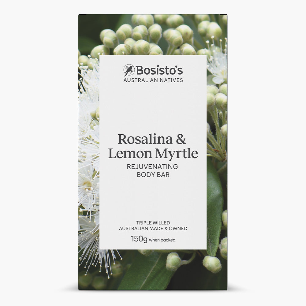 Rosalina & Lemon Myrtle Rejuvenating Body Bar 150g