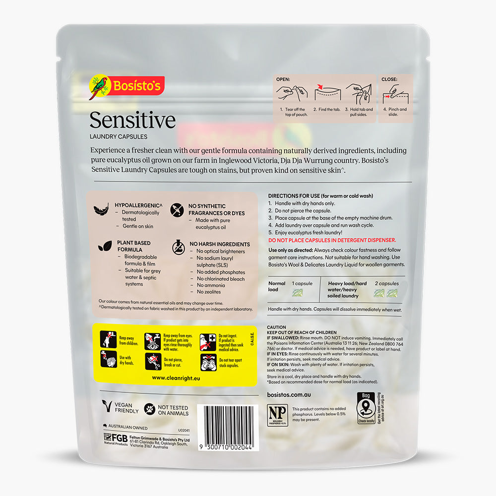 Sensitive Laundry Capsules 20 Pack