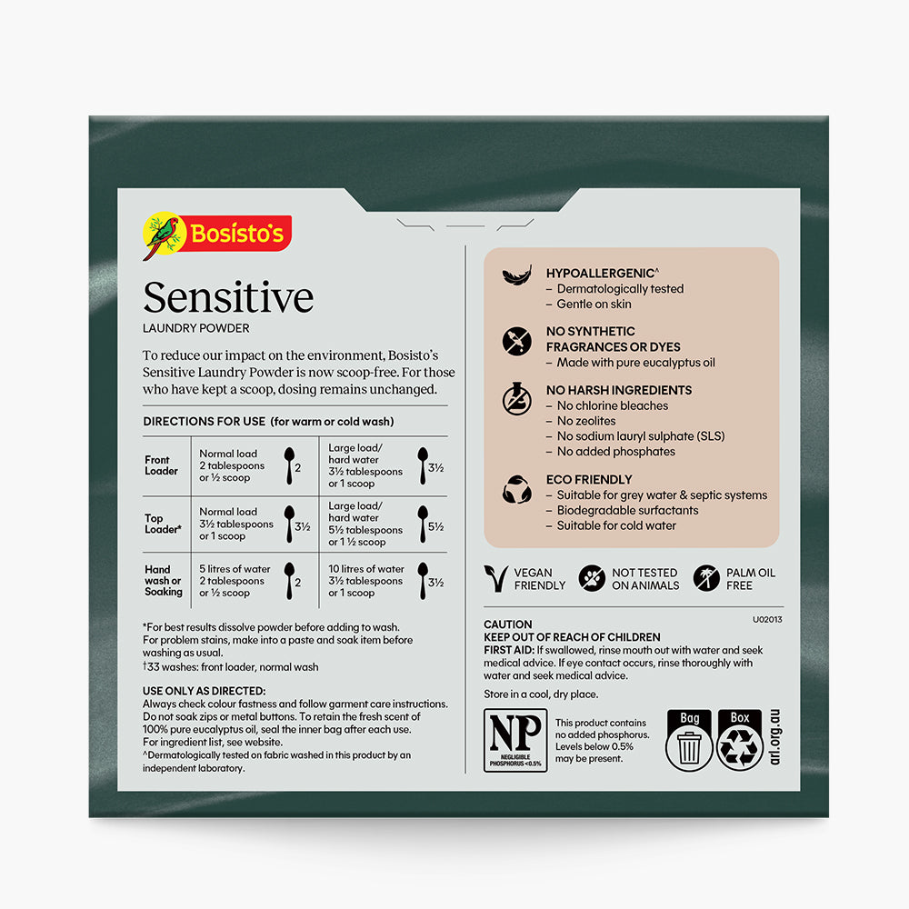 Sensitive Laundry Powder 1kg