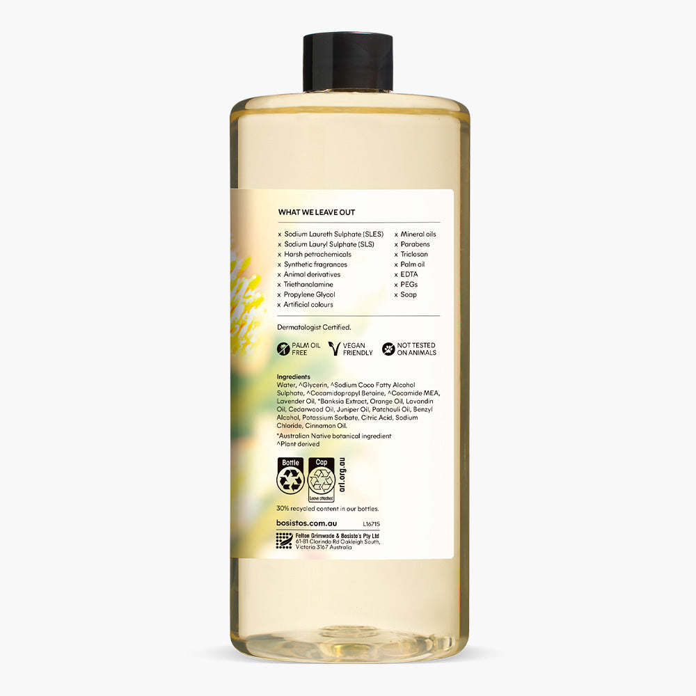 Bosisto's Banksia Flower & Lavender Moisturising Hand Wash Refill