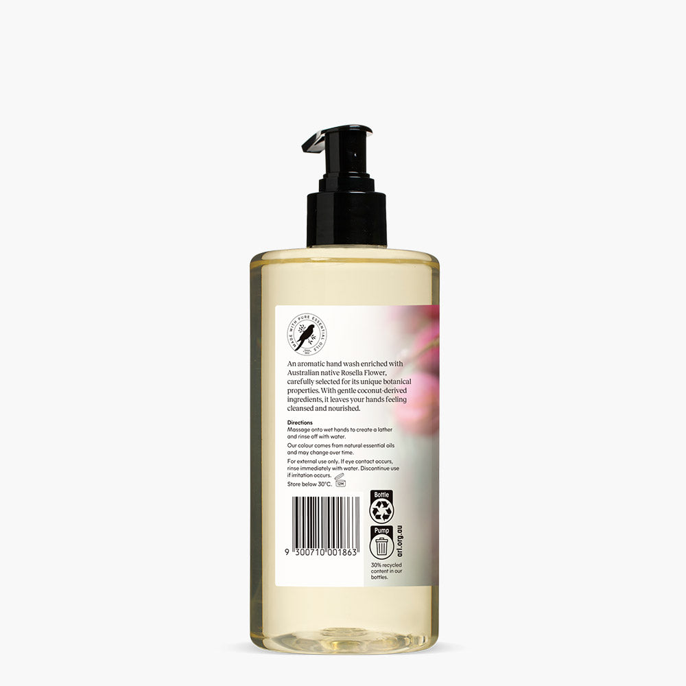 Rosella Flower & Rosehip Softening Hand Wash 500mL
