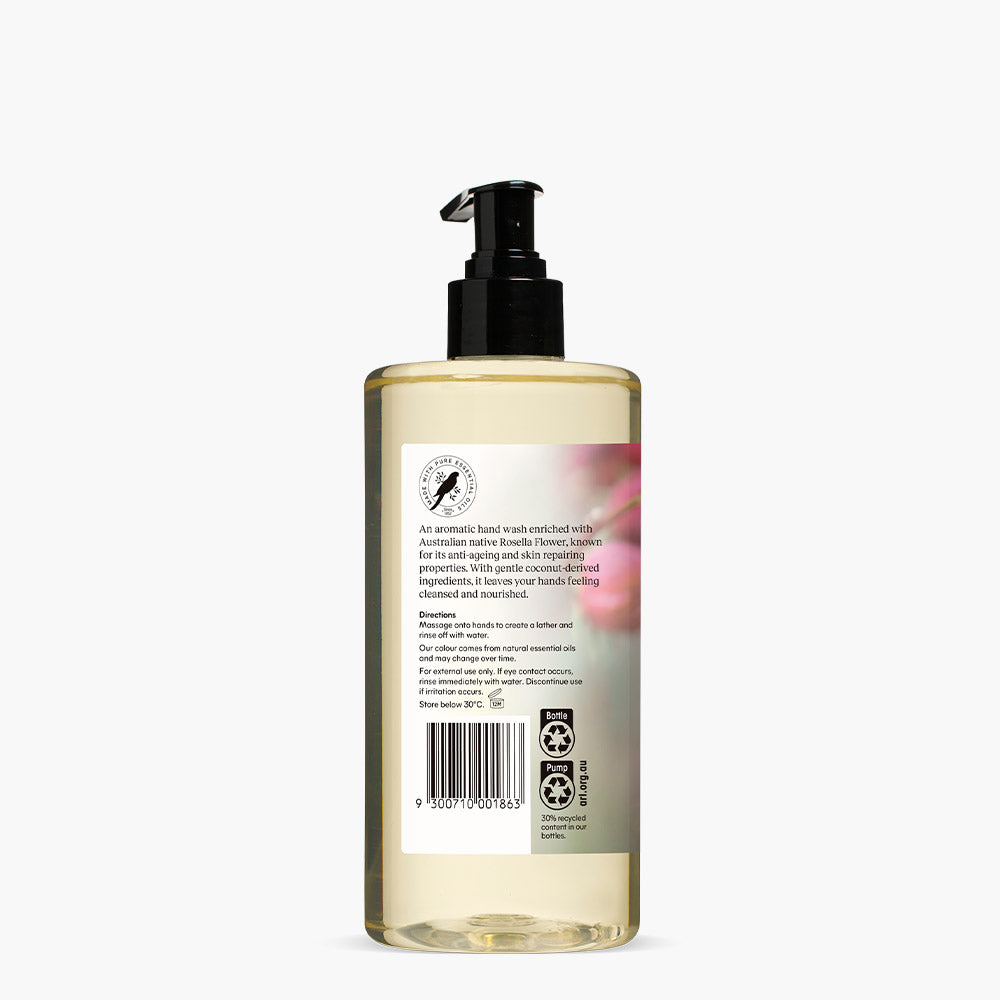 Rosella Flower & Rosehip Softening Hand Wash 500mL