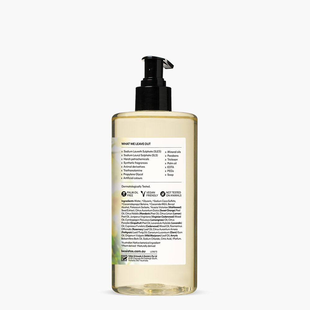 Wattleseed & Orange Refreshing Hand Wash 500mL
