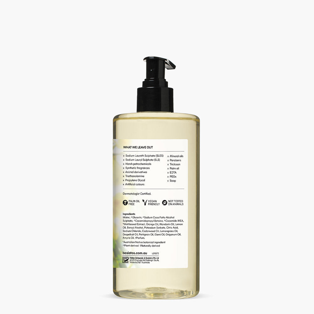 Wattleseed & Orange Hand Wash | Refreshing Citrus & Herbal Care